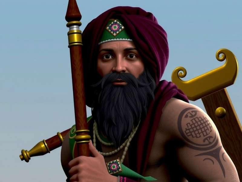 Historical weapons in Sikh Mace Warrior Sikh Mace Warrior Weapon Selection